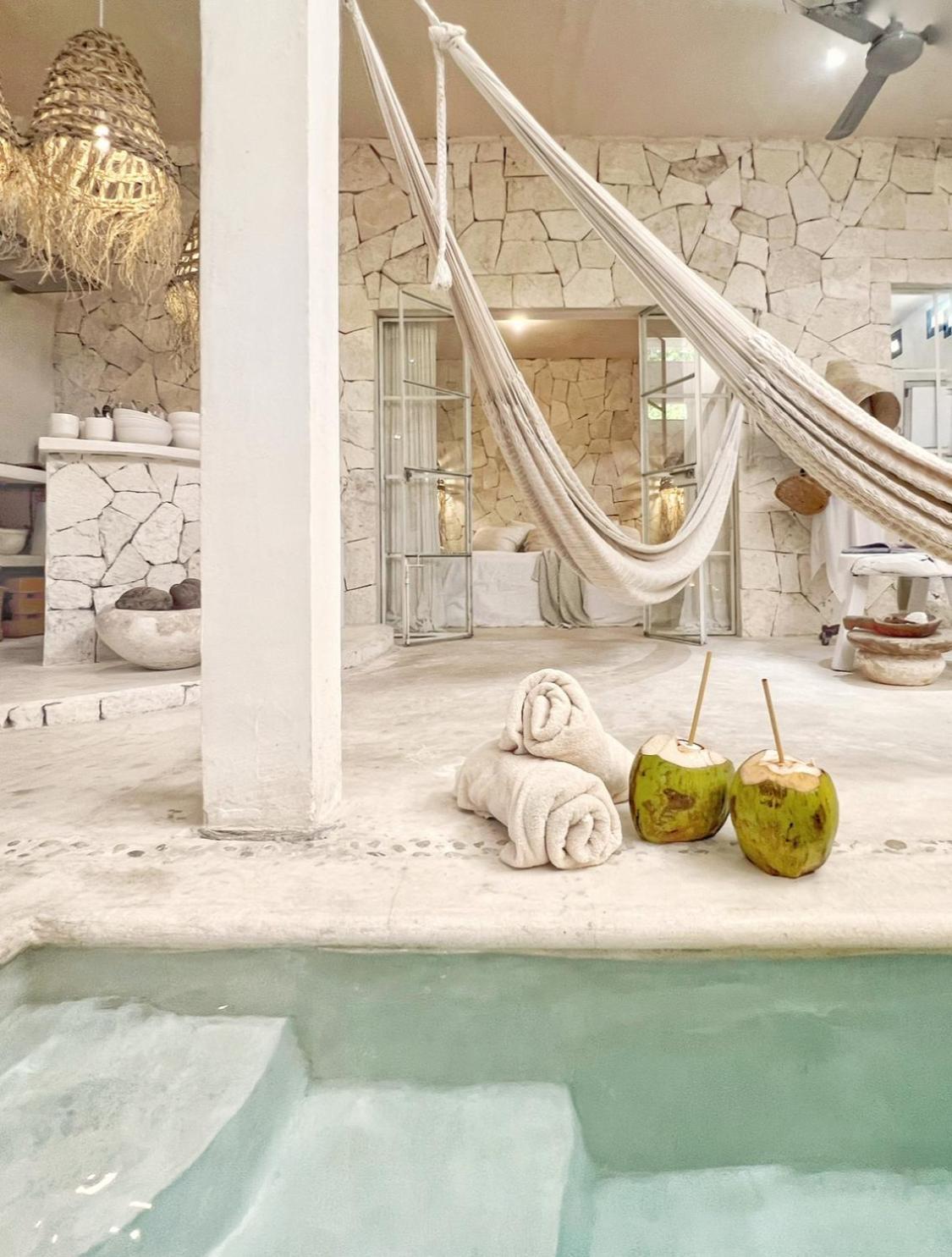 Вилла Coconut Cave Тулум Экстерьер фото
