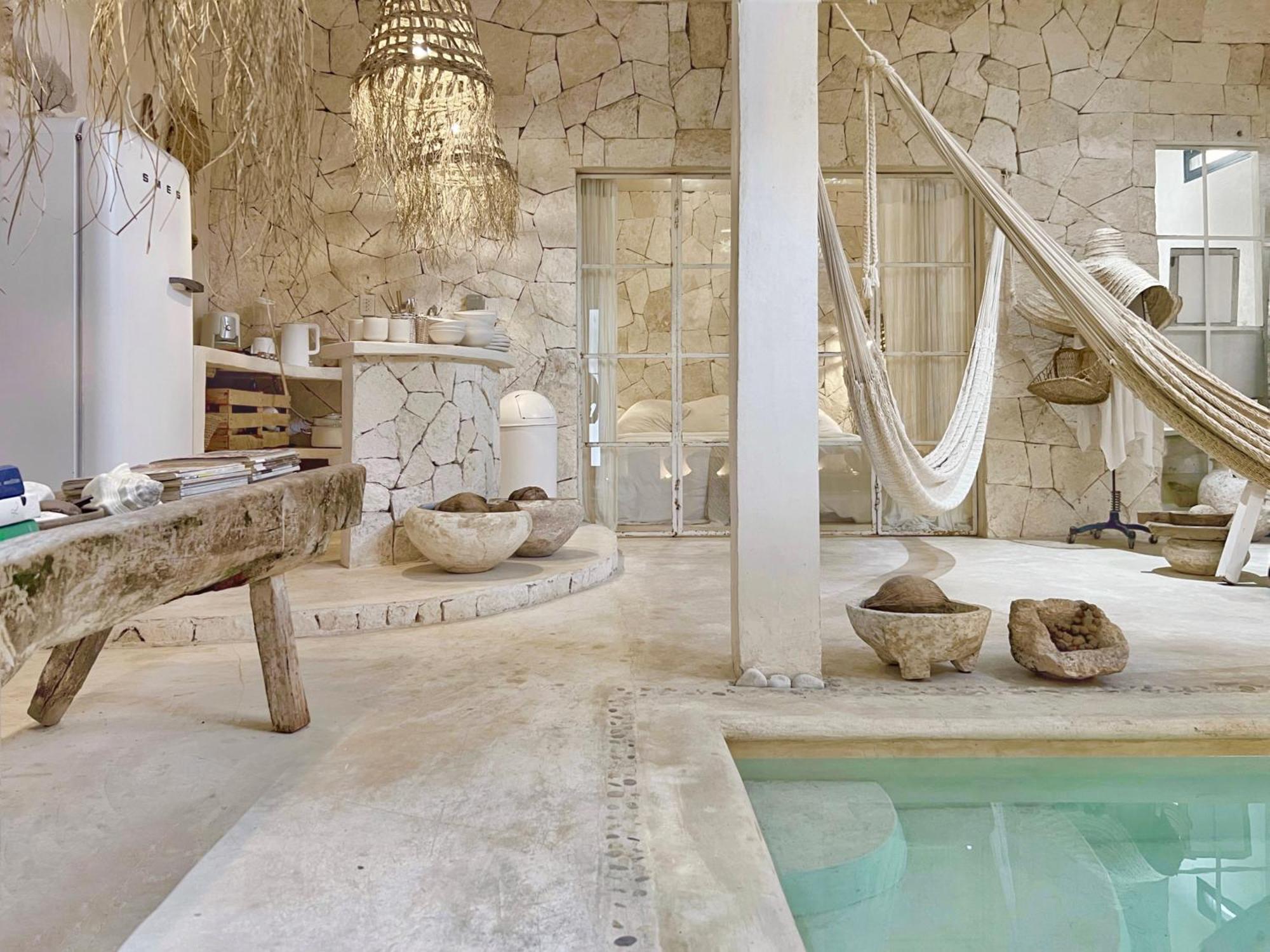 Вилла Coconut Cave Тулум Экстерьер фото